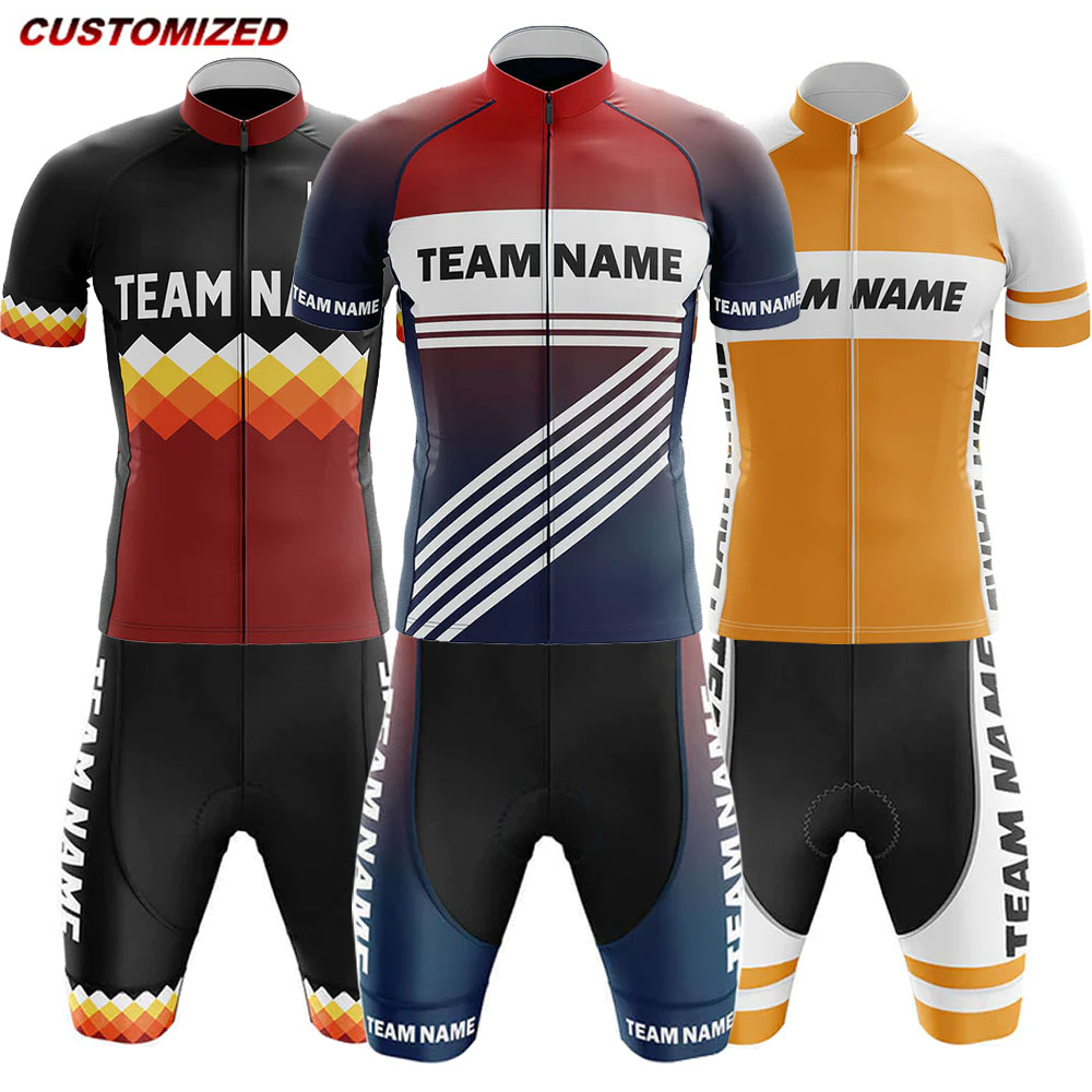 Summer Clothing Name - Ensembles de maillots de cyclisme à