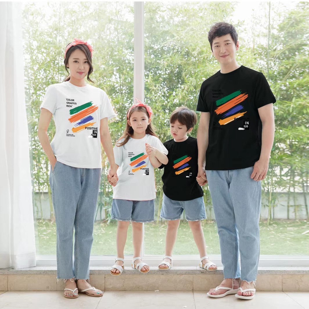 Summer Clothing Drawing For Kids - T-shirts Assortis Famille Été 2026 –