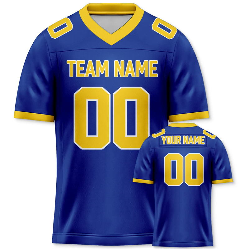 Summer Clothing Name - Maillot de Football personnalisé avec nom