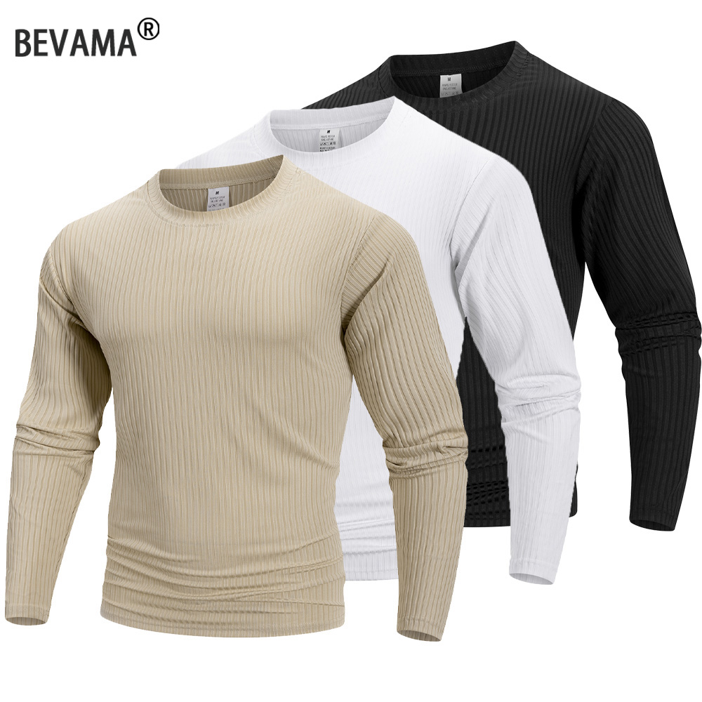 Summer Knit Clothing - Haut à manches longues pour homme,