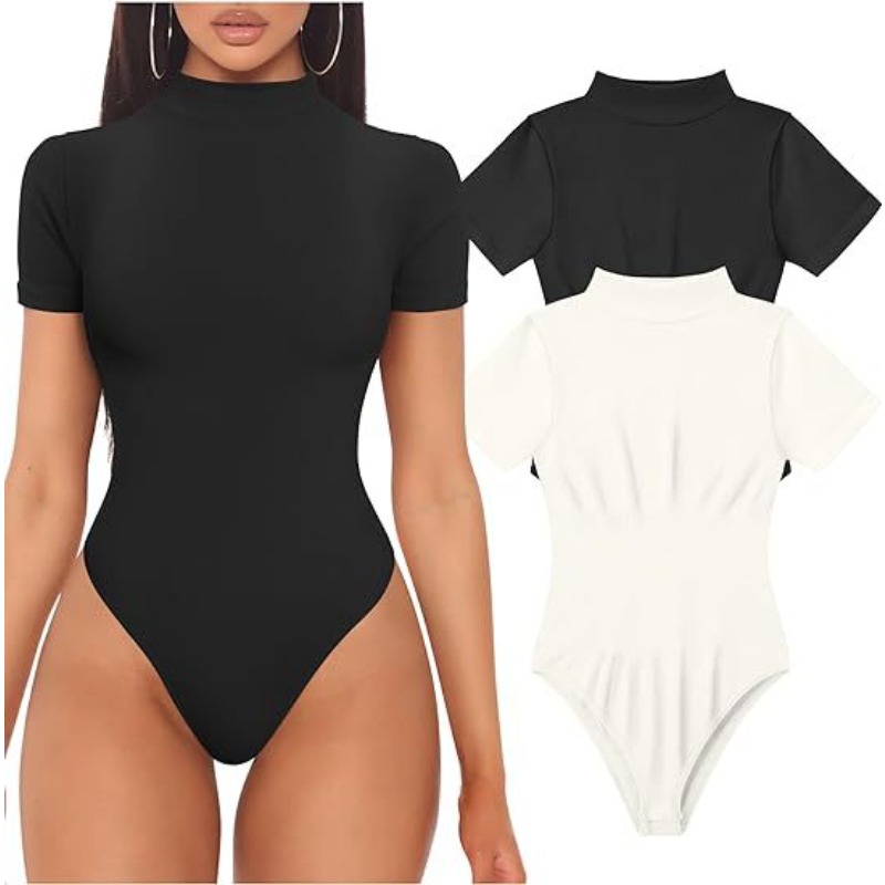Summer Clothing Bundle - Body à col roulé et manches