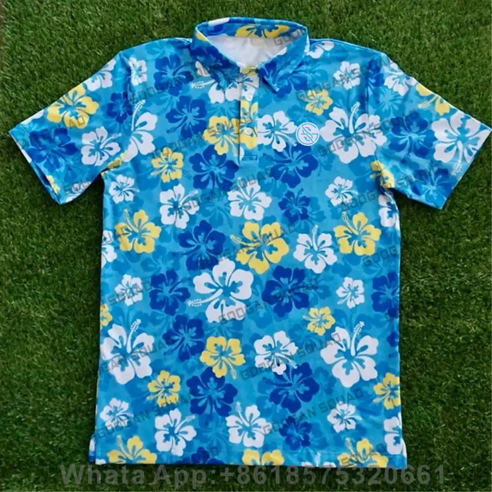 Summer Golf Clothing - T-shirts décontractés d'été pour hommes, polos