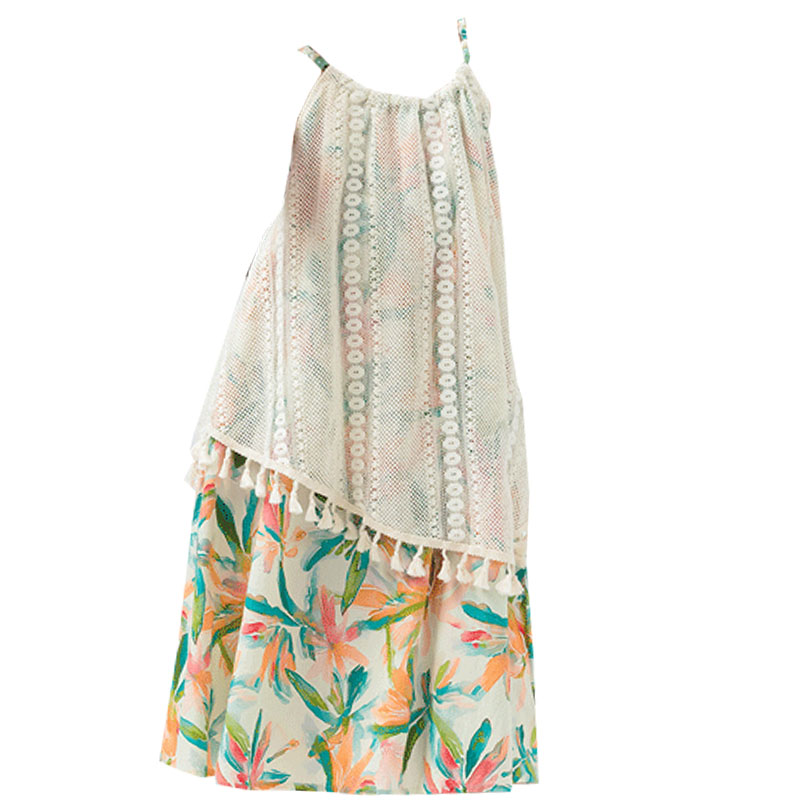Robes décontractées à pompons  - Summer Clothing Drawing For Kids avis et prix