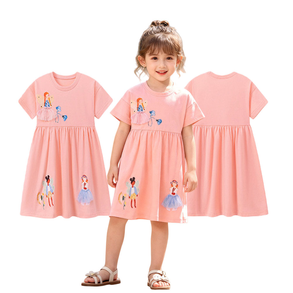 Robes d'été à manches courtes  - Summer Clothing Drawing For Kids avis et prix