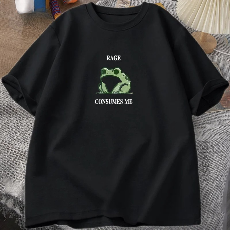 La rage me consume - T-shirt v - Vintage Summer Clothing Men avis et prix