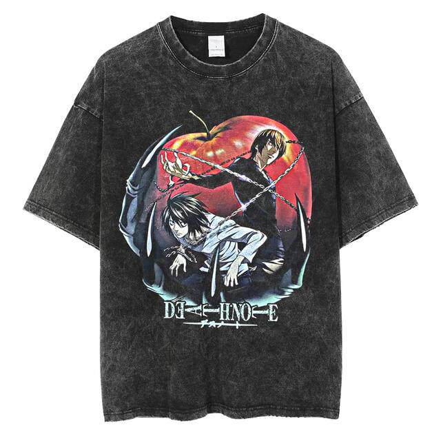 T-shirt vintage délavé imprimé - Vintage Summer Clothing Men avis et prix