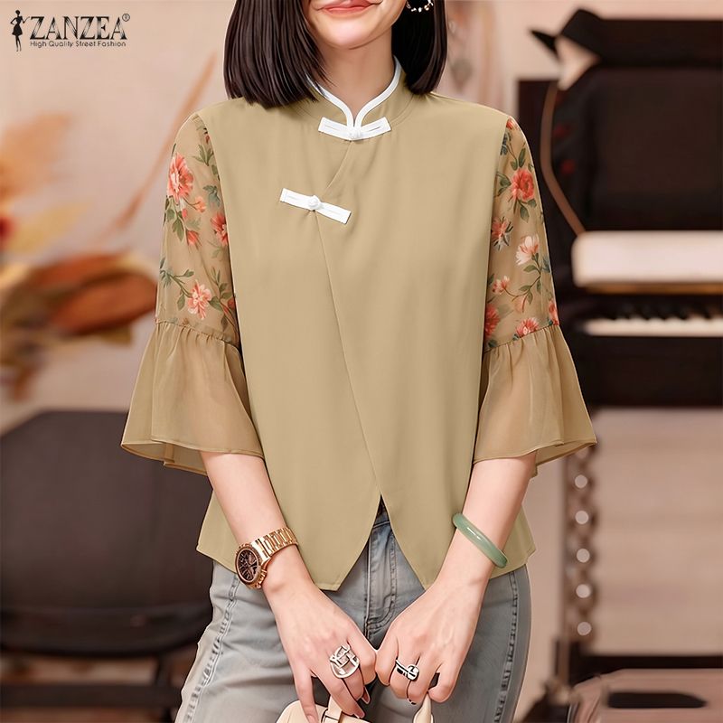 ZANZEA – chemisier Vintage élé - Summer Clothing Wear avis et prix