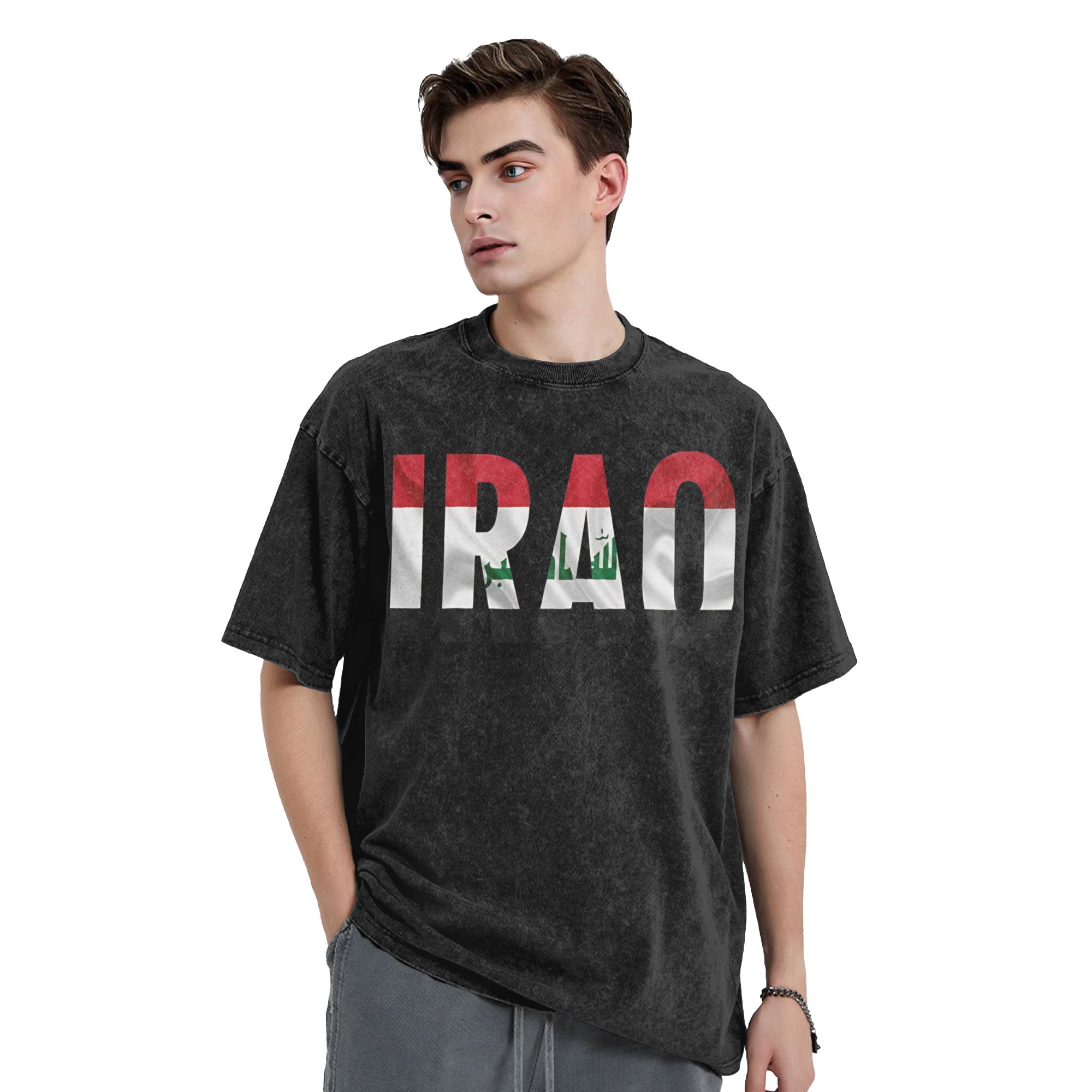 T-shirt élégant avec drapeau e - Summer Clothing Name avis et prix