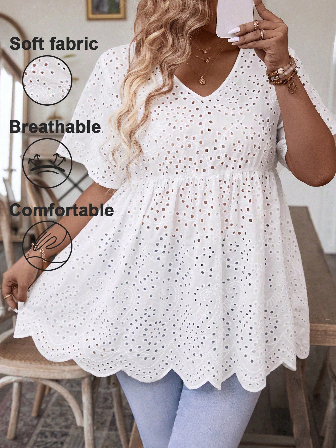 Chemisier ample et respirant à - Summer Clothing Wear avis et prix