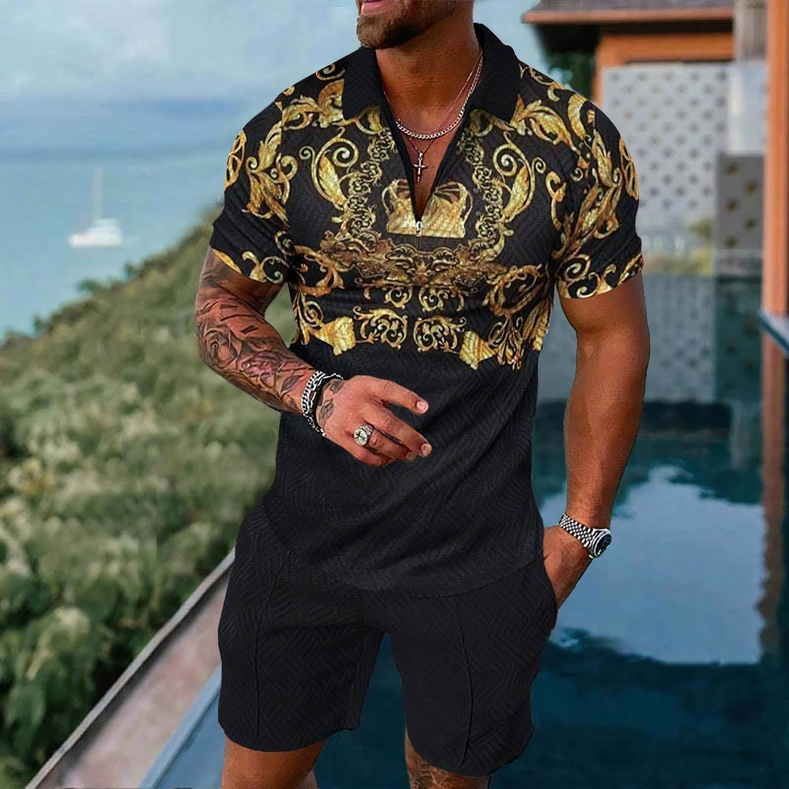 Ensembles de polos pour hommes - Summer Clothing Outfits avis et prix