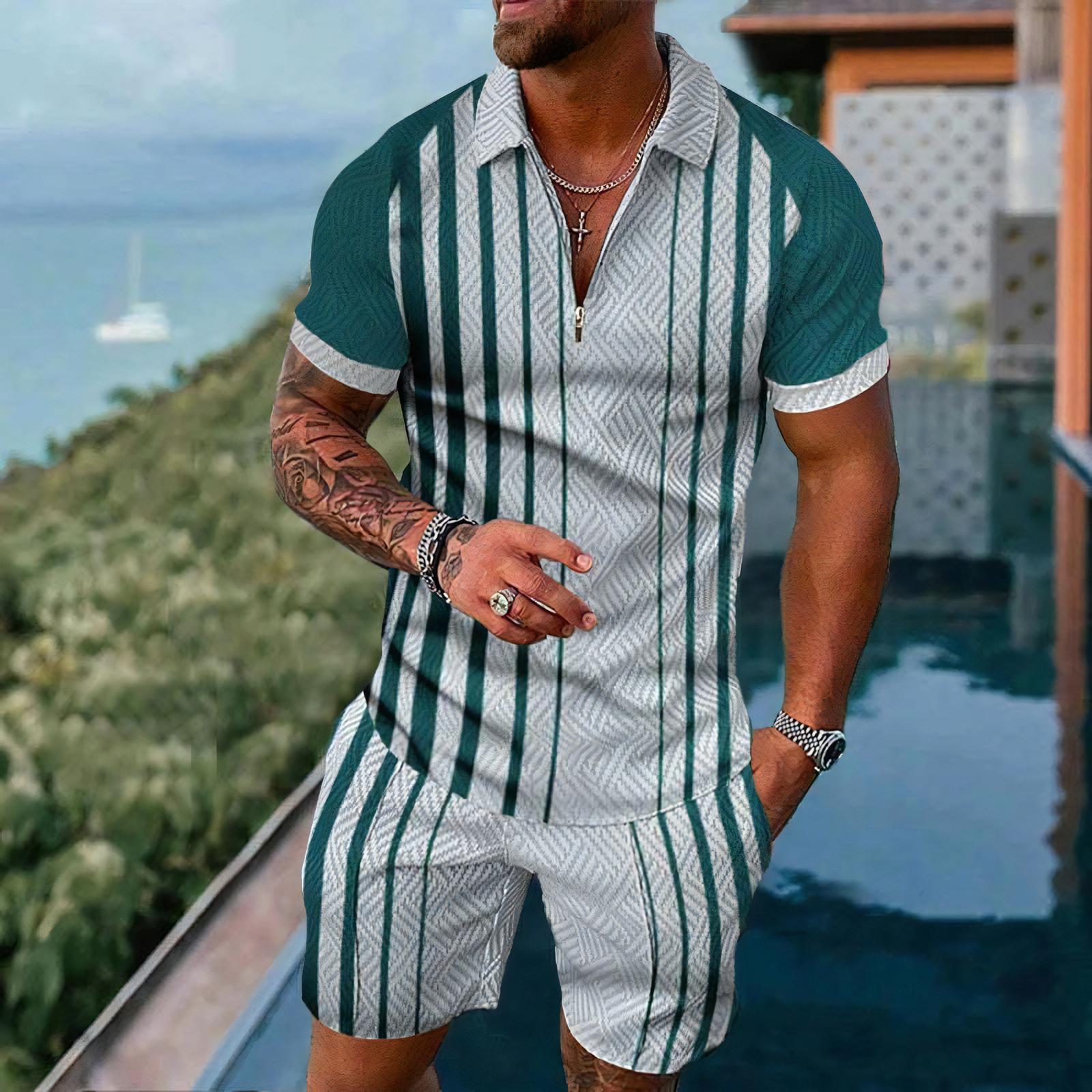 Ensembles de polos pour hommes - Summer Clothing Outfits avis et prix