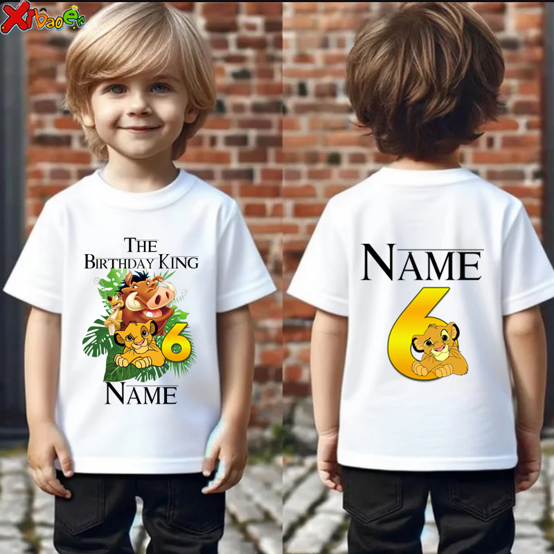 Anniversaire garçon chemises 5 - Summer Clothing Name avis et prix