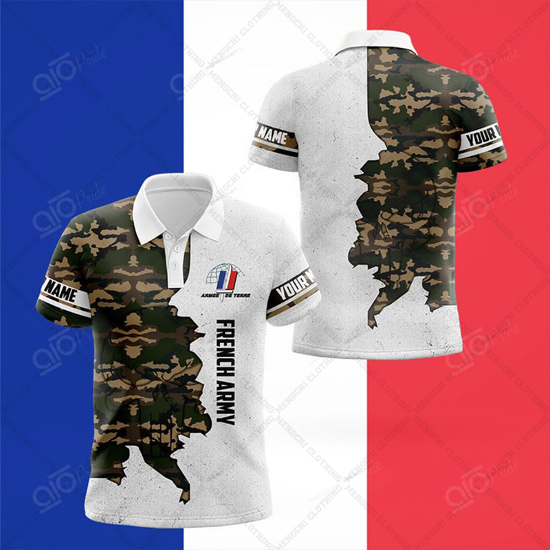 Polo personnalisé avec drapeau - Summer Clothing Name avis et prix
