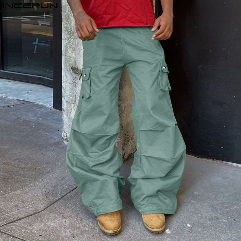 INCERUN été hommes pantalons à - Vintage Summer Clothing Men avis et prix