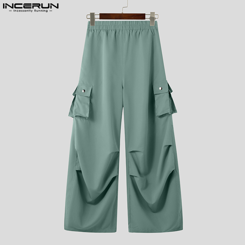 INCERUN été hommes pantalons à - Vintage Summer Clothing Men avis et prix