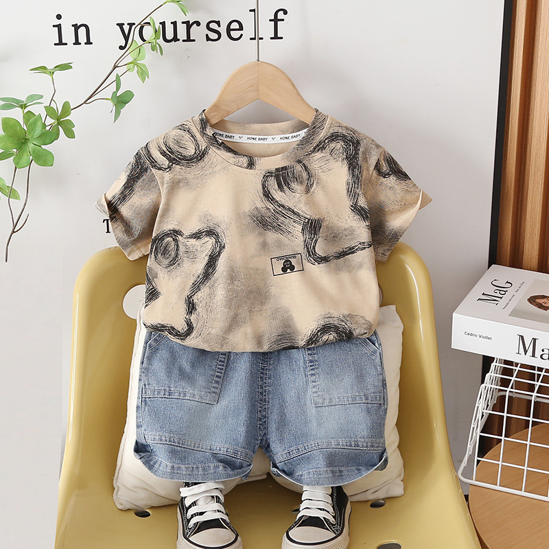 Ensemble d'été 2026 pour garço - Summer Clothing Drawing For Kids avis et prix