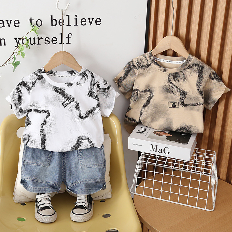 Ensemble d'été 2026 pour garço - Summer Clothing Drawing For Kids avis et prix
