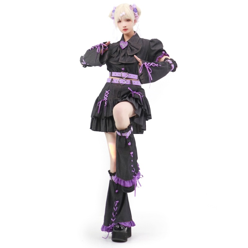 Ensemble de Mini Jupes en Deni - Summer Japanese Clothing avis et prix
