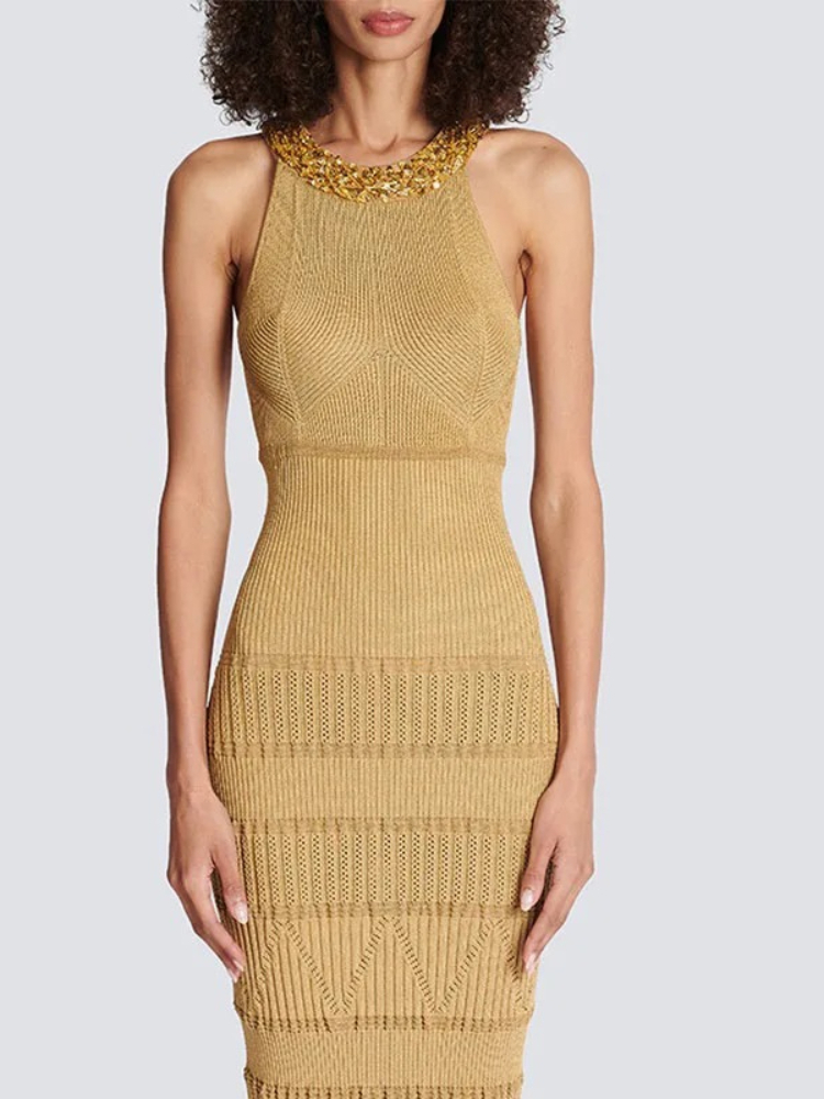 Robe tricotée élastique de lux - Summer Clothing New Look avis et prix