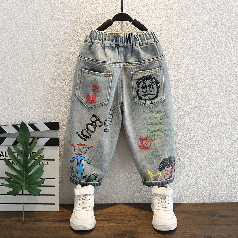 Bébé garçon jean pour enfants  - Summer Clothing Drawing For Kids avis et prix