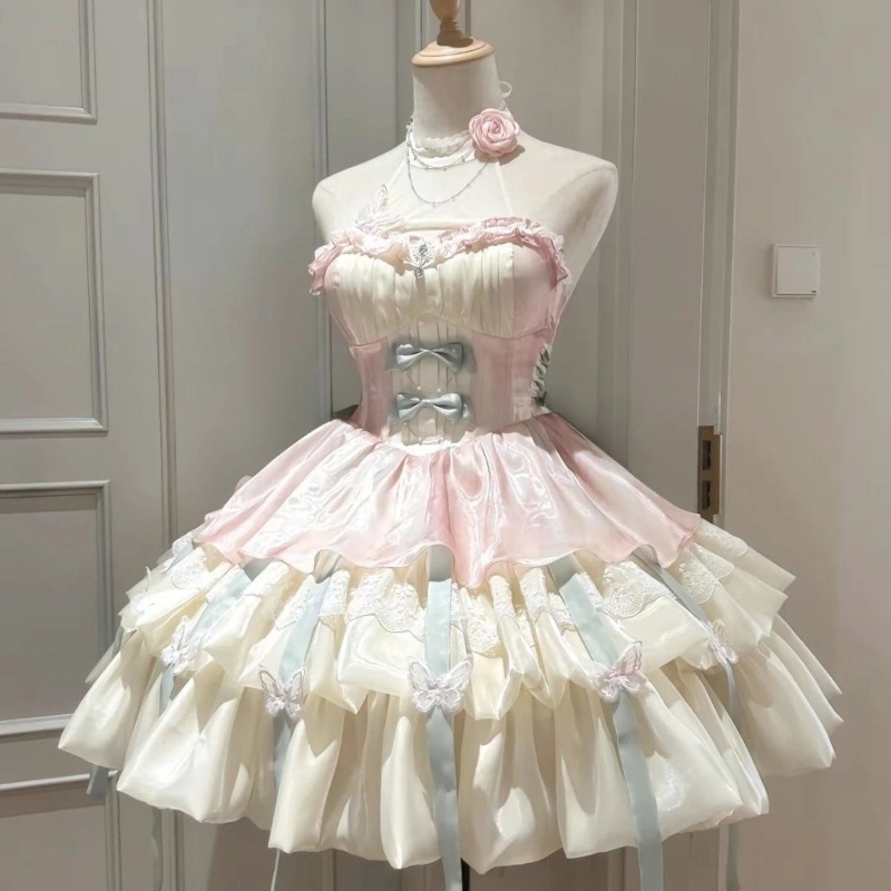Kawaii – robe Lolita en dentel - Summer Japanese Clothing avis et prix