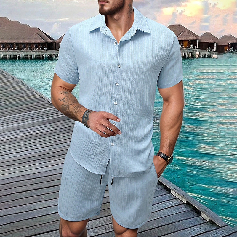 Nouvel ensemble 2 pièces homme - Summer Clothing Outfits avis et prix