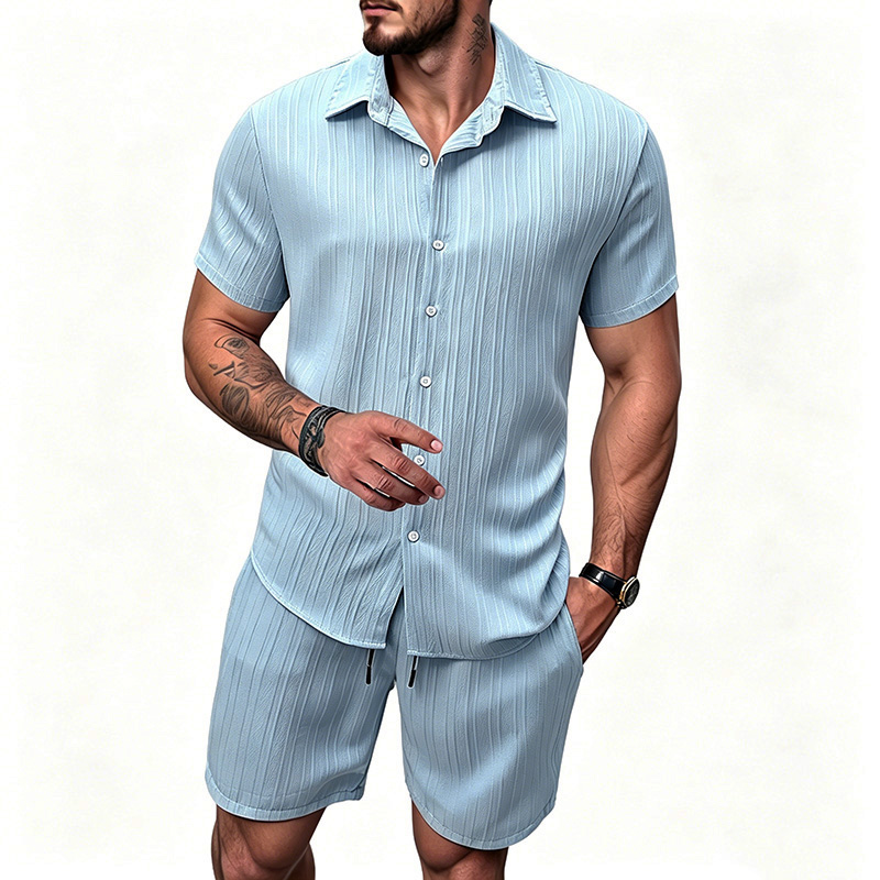 Nouvel ensemble 2 pièces homme - Summer Clothing Outfits avis et prix