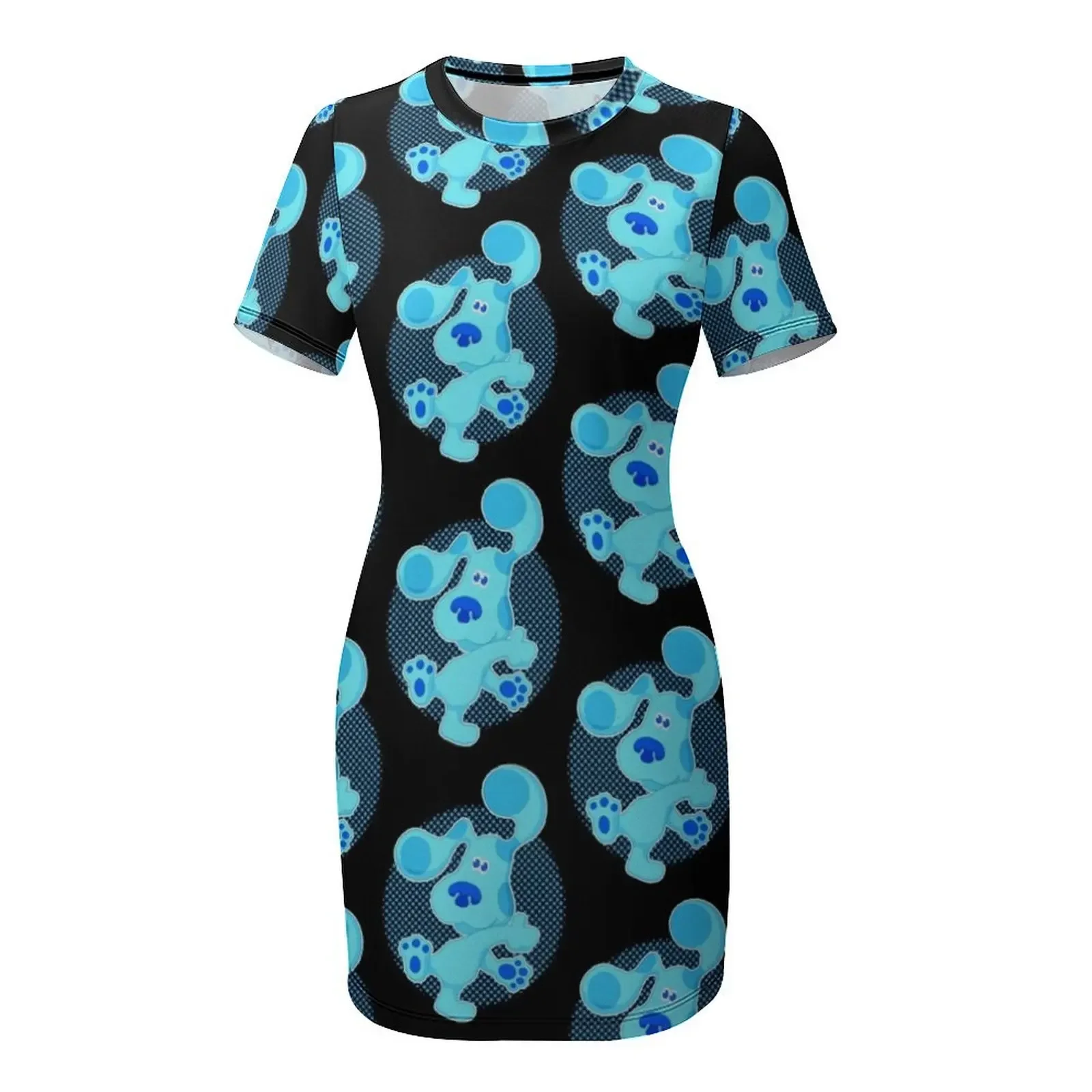 Robe courte rétro vintage Blue - Summer Clothing Trends For Women 2026 avis et prix