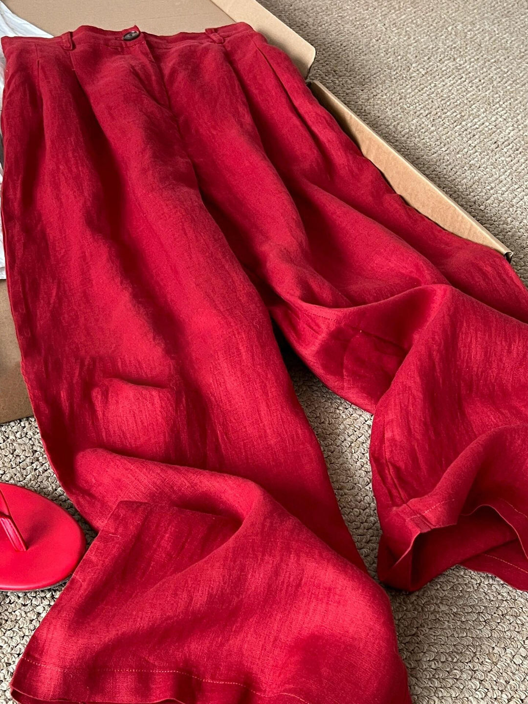 Pantalon taille haute à jambes - Summer Japanese Clothing avis et prix