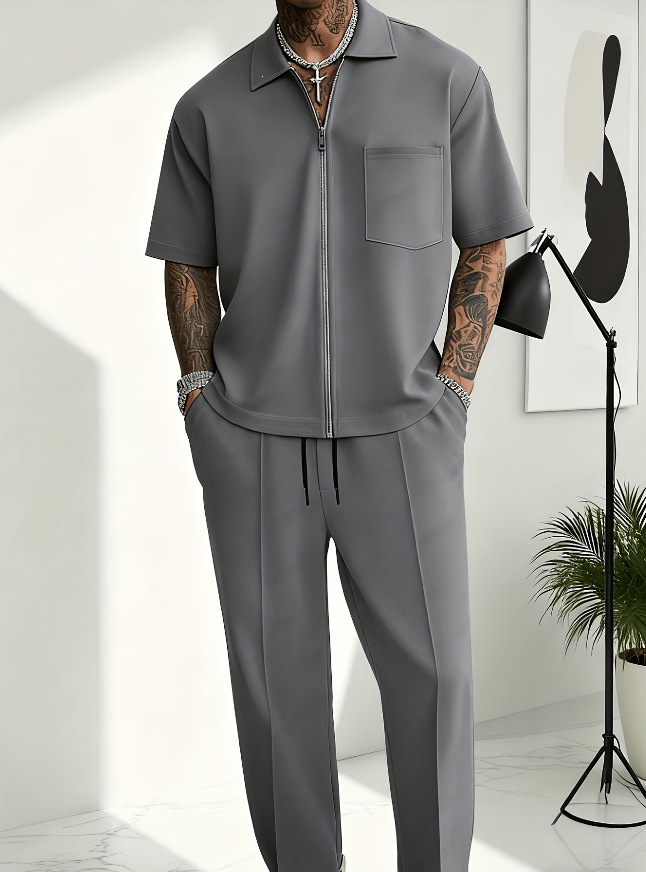 Ensemble 2 pièces pour homme : - Summer Clothing Outfits avis et prix
